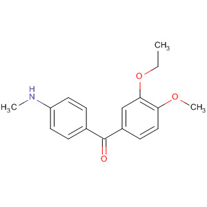 851958-88-8  Methanone, (3-ethoxy-4-methoxyphenyl)[4-(methylamino)phenyl]-