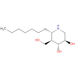 852213-75-3  3,4-Piperidinediol, 6-heptyl-5-(hydroxymethyl)-, (3R,4R,5R,6S)-