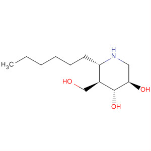 852213-76-4  3,4-Piperidinediol, 6-hexyl-5-(hydroxymethyl)-, (3R,4R,5R,6S)-