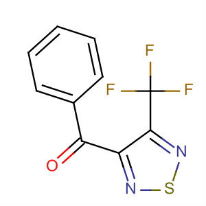 85231-88-5  Methanone, phenyl[4-(trifluoromethyl)-1,2,5-thiadiazol-3-yl]-