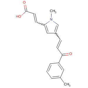 852475-74-2  2-Propenoic acid,3-[1-methyl-4-[3-(3-methylphenyl)-3-oxo-1-propenyl]-1H-pyrrol-2-yl]-