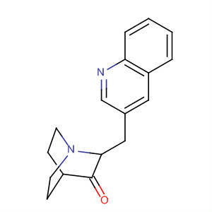 852476-85-8  1-Azabicyclo[2.2.2]octan-3-one, 2-(3-quinolinylmethyl)-