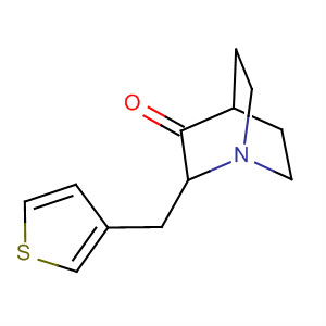 852476-90-5  1-Azabicyclo[2.2.2]octan-3-one, 2-(3-thienylmethyl)-