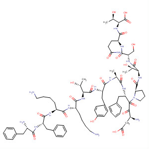 852805-87-9  L-Threonine,L-phenylalanyl-L-phenylalanyl-L-lysyl-L-lysyl-L-threonyl-L-tyrosyl-L-alanyl-L-a-aspartyl-L-phenylalanyl-L-prolyl-L-threonyl-L-seryl-L-glutaminyl-