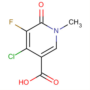853105-92-7  3-Pyridinecarboxylic acid, 4-chloro-5-fluoro-1,6-dihydro-1-methyl-6-oxo-