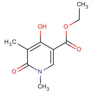 853106-90-8  3-Pyridinecarboxylic acid, 1,6-dihydro-4-hydroxy-1,5-dimethyl-6-oxo-,ethyl ester