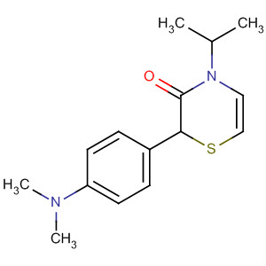 85331-46-0  2H-1,4-Thiazin-3(4H)-one,2-[4-(dimethylamino)phenyl]-4-(1-methylethyl)-