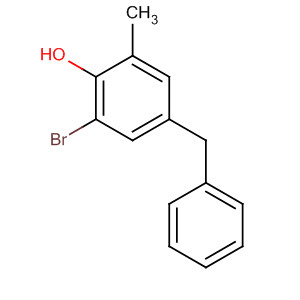 85341-61-3  Phenol, 2-bromo-6-methyl-4-(phenylmethyl)-