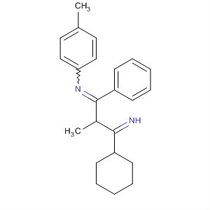 85356-27-0  Benzenamine,N-(3-cyclohexyl-3-imino-2-methyl-1-phenylpropylidene)-4-methyl-