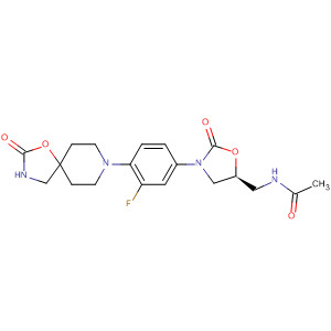 853796-48-2  Acetamide,N-[[(5S)-3-[3-fluoro-4-(2-oxo-1-oxa-3,8-diazaspiro[4.5]dec-8-yl)phenyl]-2-oxo-5-oxazolidinyl]methyl]-