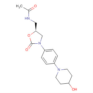 853797-39-4  Acetamide,N-[[(5S)-3-[4-(4-hydroxy-1-piperidinyl)phenyl]-2-oxo-5-oxazolidinyl]methyl]-