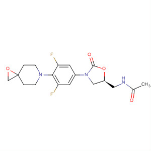853797-42-9  Acetamide,N-[[(5S)-3-[3,5-difluoro-4-(1-oxa-6-azaspiro[2.5]oct-6-yl)phenyl]-2-oxo-5-oxazolidinyl]methyl]-