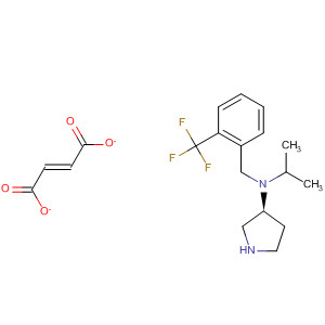 854140-20-8  3-Pyrrolidinamine,N-(1-methylethyl)-N-[[2-(trifluoromethyl)phenyl]methyl]-, (3S)-,(2E)-2-butenedioate (1:1)