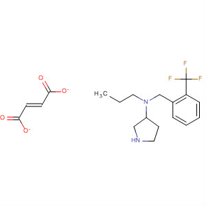 854140-22-0  3-Pyrrolidinamine, N-propyl-N-[[2-(trifluoromethyl)phenyl]methyl]-, (3S)-,(2E)-2-butenedioate (1:1)