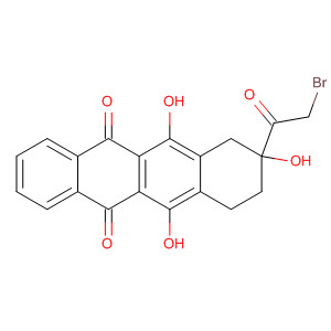 85416-19-9  5,12-Naphthacenedione,8-(bromoacetyl)-7,8,9,10-tetrahydro-6,8,11-trihydroxy-