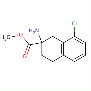 854263-73-3  2-Naphthalenecarboxylic acid, 2-amino-8-chloro-1,2,3,4-tetrahydro-,methyl ester
