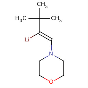 85429-34-1  Lithium, [2,2-dimethyl-1-(4-morpholinylmethylene)propyl]-, (E)-