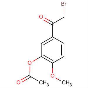 85465-60-7  Ethanone, 1-[3-(acetyloxy)-4-methoxyphenyl]-2-bromo-