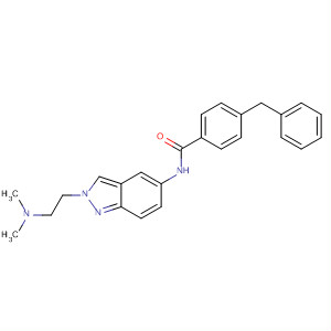 854935-88-9  Benzamide,N-[2-[2-(dimethylamino)ethyl]-2H-indazol-5-yl]-4-(phenylmethyl)-