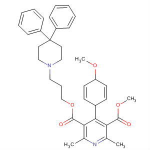 855311-48-7  3,5-Pyridinedicarboxylic acid,1,4-dihydro-4-(4-methoxyphenyl)-2,6-dimethyl-,3-(4,4-diphenyl-1-piperidinyl)propyl methyl ester