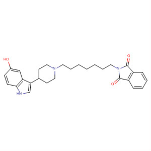 855776-10-2  1H-Isoindole-1,3(2H)-dione,2-[7-[4-(5-hydroxy-1H-indol-3-yl)-1-piperidinyl]heptyl]-