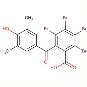 85604-83-7  Benzoic acid, 2,3,4,5-tetrabromo-6-(4-hydroxy-3,5-dimethylbenzoyl)-