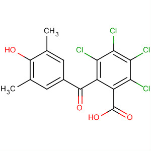 85604-84-8  Benzoic acid, 2,3,4,5-tetrachloro-6-(4-hydroxy-3,5-dimethylbenzoyl)-