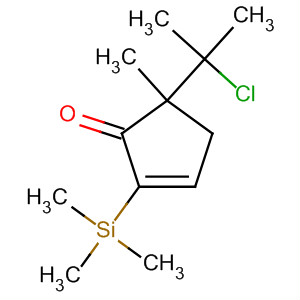 85620-31-1  2-Cyclopenten-1-one,5-(1-chloro-1-methylethyl)-5-methyl-2-(trimethylsilyl)-