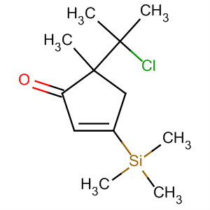 85620-33-3  2-Cyclopenten-1-one,5-(1-chloro-1-methylethyl)-5-methyl-3-(trimethylsilyl)-