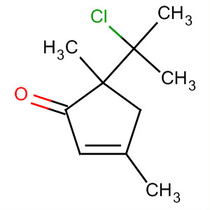 85620-34-4  2-Cyclopenten-1-one, 5-(1-chloro-1-methylethyl)-3,5-dimethyl-