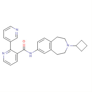 856902-13-1  [2,3'-Bipyridine]-6'-carboxamide,N-(3-cyclobutyl-2,3,4,5-tetrahydro-1H-3-benzazepin-7-yl)-