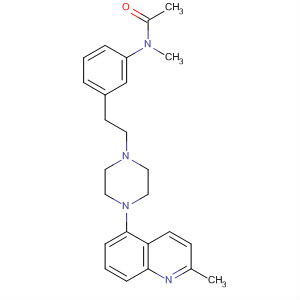 844904-49-0  Acetamide,N-methyl-N-[3-[2-[4-(2-methyl-5-quinolinyl)-1-piperazinyl]ethyl]phenyl]-