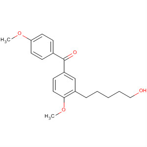 845272-97-1  Methanone, [3-(5-hydroxypentyl)-4-methoxyphenyl](4-methoxyphenyl)-
