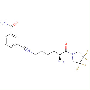 845782-84-5  Benzamide,N-[(5S)-5-amino-6-oxo-6-(3,3,4,4-tetrafluoro-1-pyrrolidinyl)hexyl]-3-cyano-