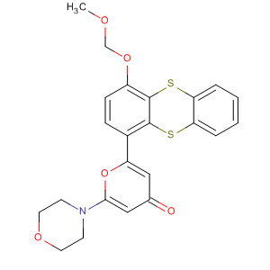 845936-82-5  4H-Pyran-4-one,2-[4-(methoxymethoxy)-1-thianthrenyl]-6-(4-morpholinyl)-