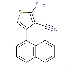 846058-62-6  3-Thiophenecarbonitrile, 2-amino-4-(1-naphthalenyl)-