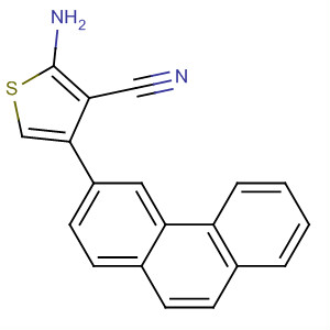 846058-63-7  3-Thiophenecarbonitrile, 2-amino-4-(3-phenanthrenyl)-