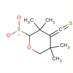 84662-09-9  Methanethione,(tetrahydro-3,3,5,5-tetramethyl-1,1-dioxido-4H-thiopyran-4-ylidene)-