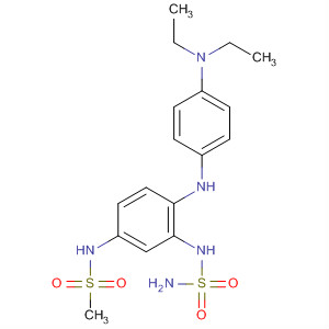 84666-51-3  Methanesulfonamide,N-[3-[(aminosulfonyl)amino]-4-[[4-(diethylamino)phenyl]amino]phenyl]-