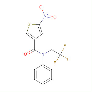 847173-06-2  3-Thiophenecarboxamide, 5-nitro-N-phenyl-N-(2,2,2-trifluoroethyl)-