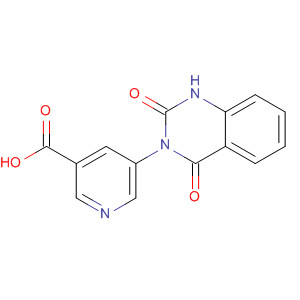 847173-76-6  3-Pyridinecarboxylic acid, 5-(1,4-dihydro-2,4-dioxo-3(2H)-quinazolinyl)-