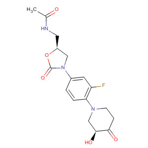 847256-78-4  Acetamide,N-[[(5S)-3-[3-fluoro-4-[(3S)-3-hydroxy-4-oxo-1-piperidinyl]phenyl]-2-oxo-5-oxazolidinyl]methyl]-