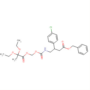 847352-85-6  3,6,8-Trioxa-10-azatetradecan-14-oic acid,12-(4-chlorophenyl)-4-ethoxy-4-methyl-5,9-dioxo-, phenylmethyl ester,(12R)-