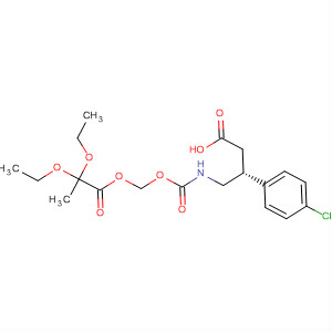 847353-51-9  3,6,8-Trioxa-10-azatetradecan-14-oic acid,12-(4-chlorophenyl)-4-ethoxy-4-methyl-5,9-dioxo-, (12R)-