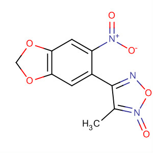 847356-70-1  1,2,5-Oxadiazole, 3-methyl-4-(6-nitro-1,3-benzodioxol-5-yl)-, 2-oxide