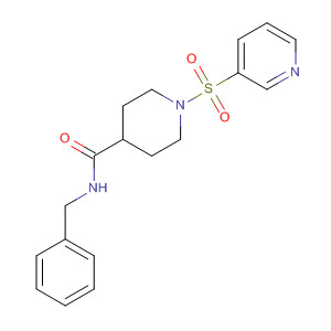 847401-70-1  4-Piperidinecarboxamide, N-(phenylmethyl)-1-(3-pyridinylsulfonyl)-