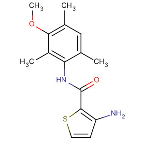 847414-81-7  2-Thiophenecarboxamide,3-amino-N-(3-methoxy-2,4,6-trimethylphenyl)-