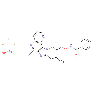 847439-82-1  Benzamide,N-[3-(4-amino-2-propyl-1H-imidazo[4,5-c][1,5]naphthyridin-1-yl)propoxy]-, trifluoroacetate