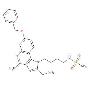 847575-61-5  Methanesulfonamide,N-[4-[4-amino-2-ethyl-7-(phenylmethoxy)-1H-imidazo[4,5-c]quinolin-1-yl]butyl]-