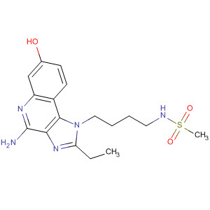 847575-62-6  Methanesulfonamide,N-[4-(4-amino-2-ethyl-7-hydroxy-1H-imidazo[4,5-c]quinolin-1-yl)butyl]-